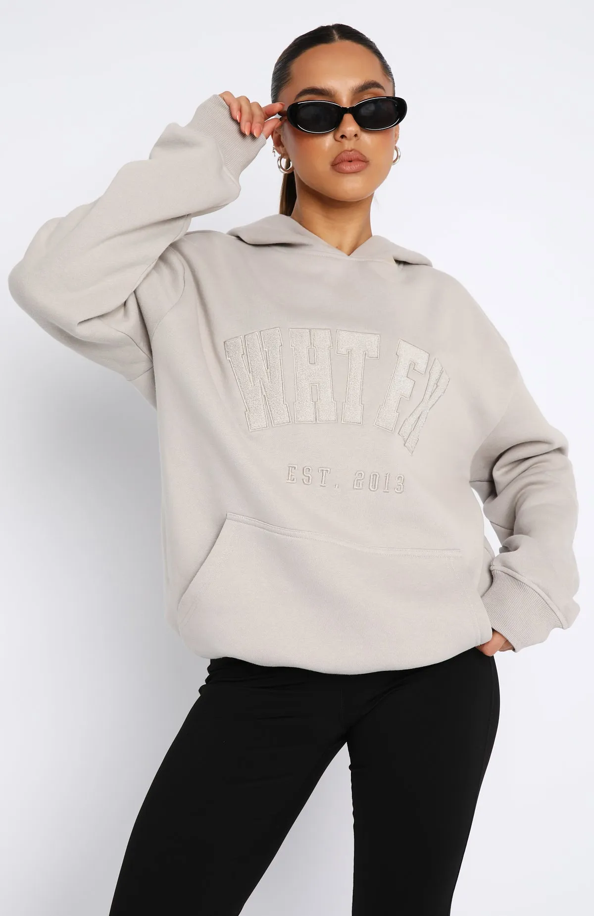 Give It Away Oversized Hoodie Moon sold by White Fox Boutique product image thumbnail 2