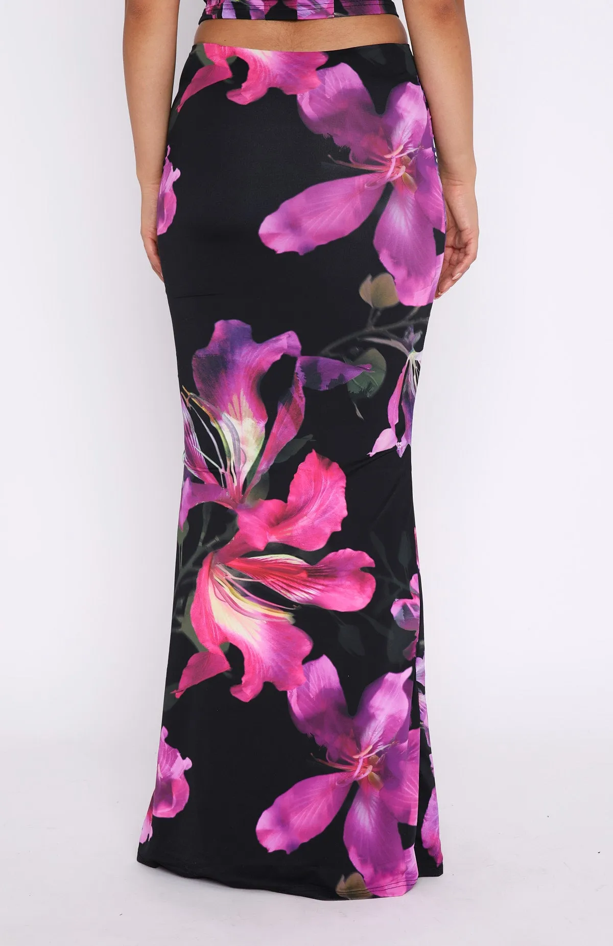 Sweet Salutations Maxi Skirt Purple Haze sold by White Fox Boutique product image thumbnail 4