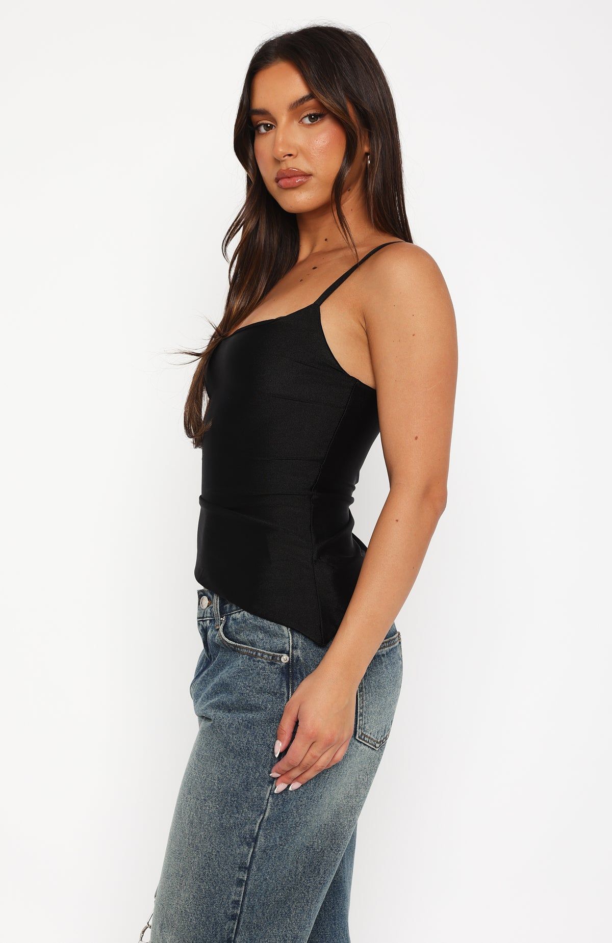 Return To Sender Top Black sold by White Fox Boutique product image thumbnail 3