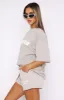 Offstage Oversized Tee Moon sold by White Fox Boutique