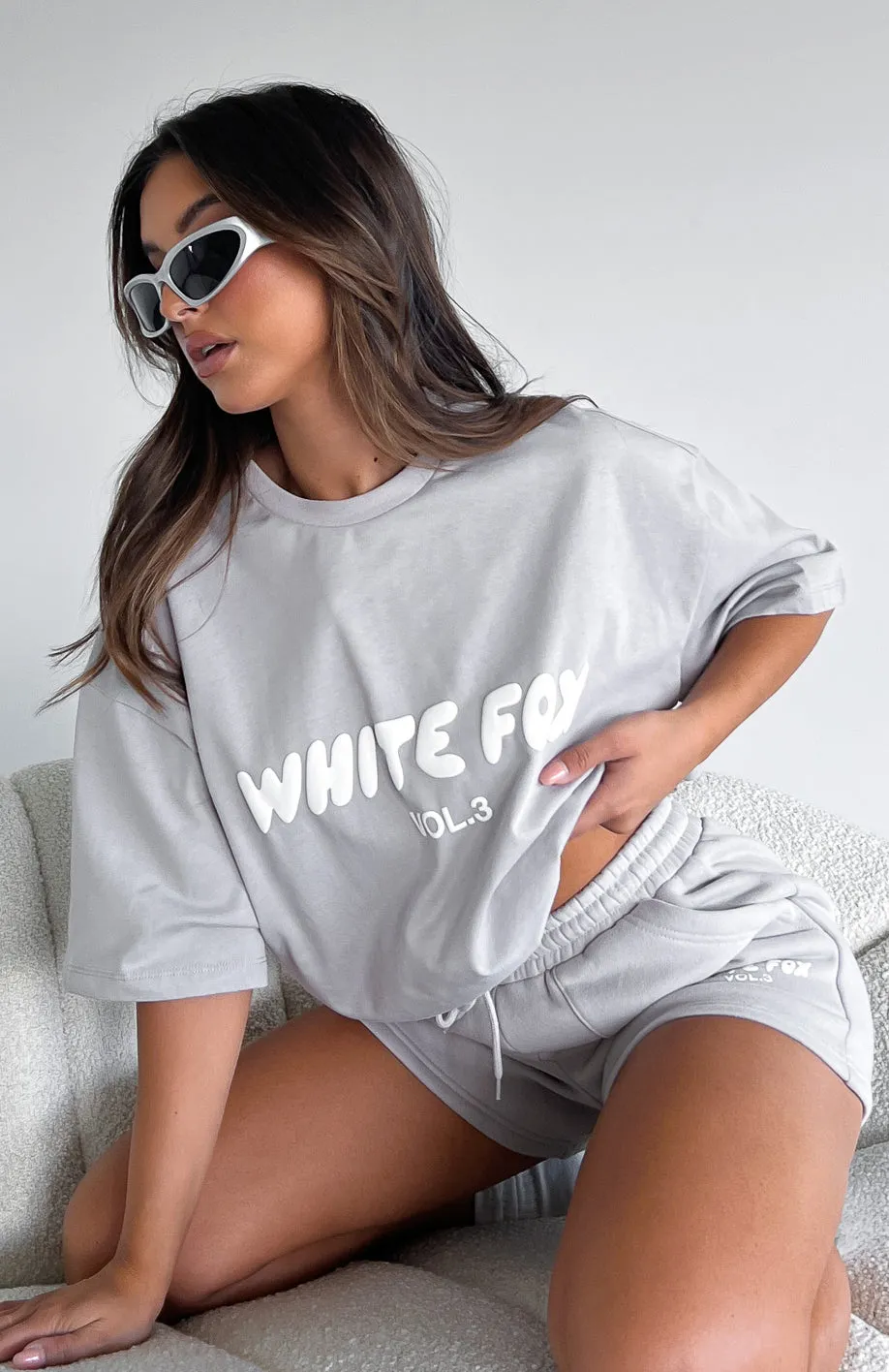 Offstage Oversized Tee Moon sold by White Fox Boutique