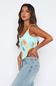 Saturday Sun Bustier Summer Sky sold by White Fox Boutique