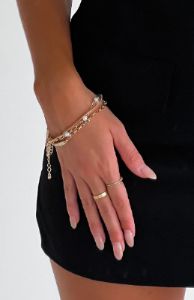Sammi Bracelet Set Gold sold by White Fox Boutique