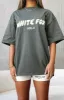 Offstage Oversized Tee Shadow sold by White Fox Boutique