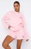Look For Me Oversized Sweater Pink sold by White Fox Boutique