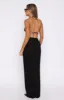 Ocean Oasis Sarong Black sold by White Fox Boutique