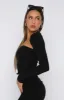 Impressive Style Bolero Top Set Black sold by White Fox Boutique