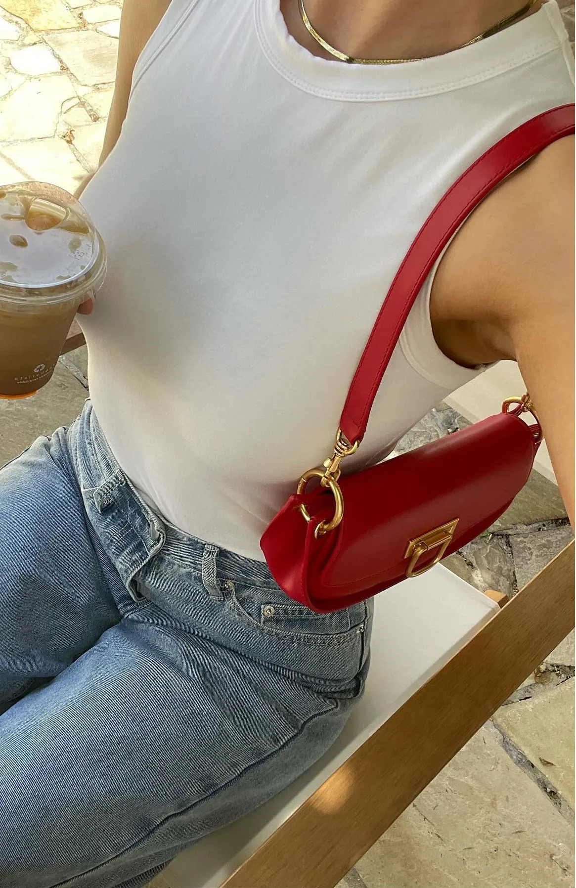 Move On Up Tank Top White sold by White Fox Boutique product image thumbnail 5