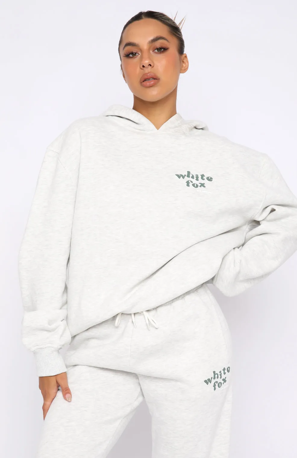 4th Edition Oversized Hoodie Smoke sold by White Fox Boutique product image thumbnail 2