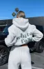 4th Edition Oversized Hoodie Smoke sold by White Fox Boutique