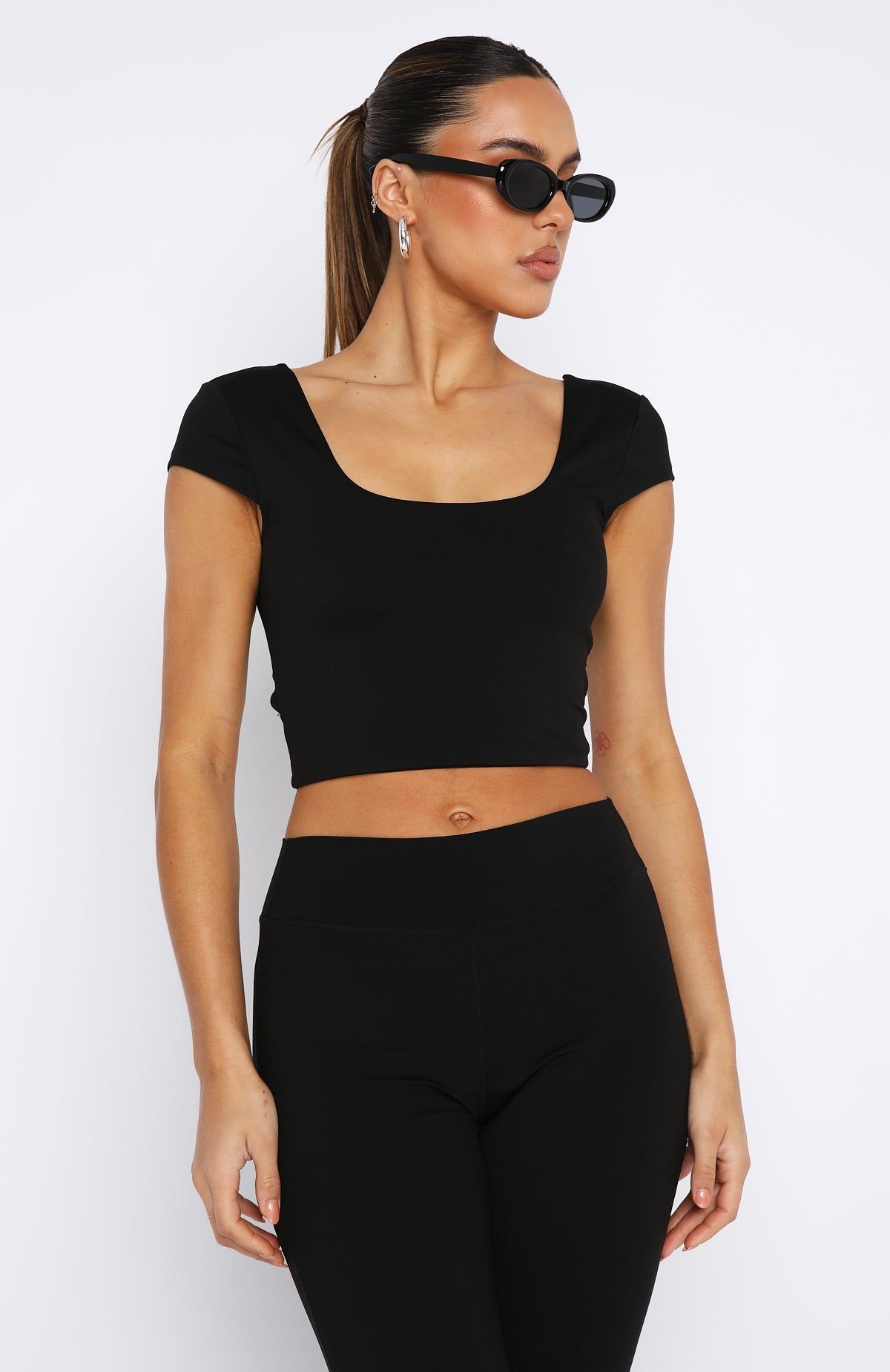 Keep Going Top Black sold by White Fox Boutique product image thumbnail 2