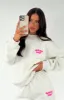 Sports Club Oversized Sweater Grey Marle sold by White Fox Boutique