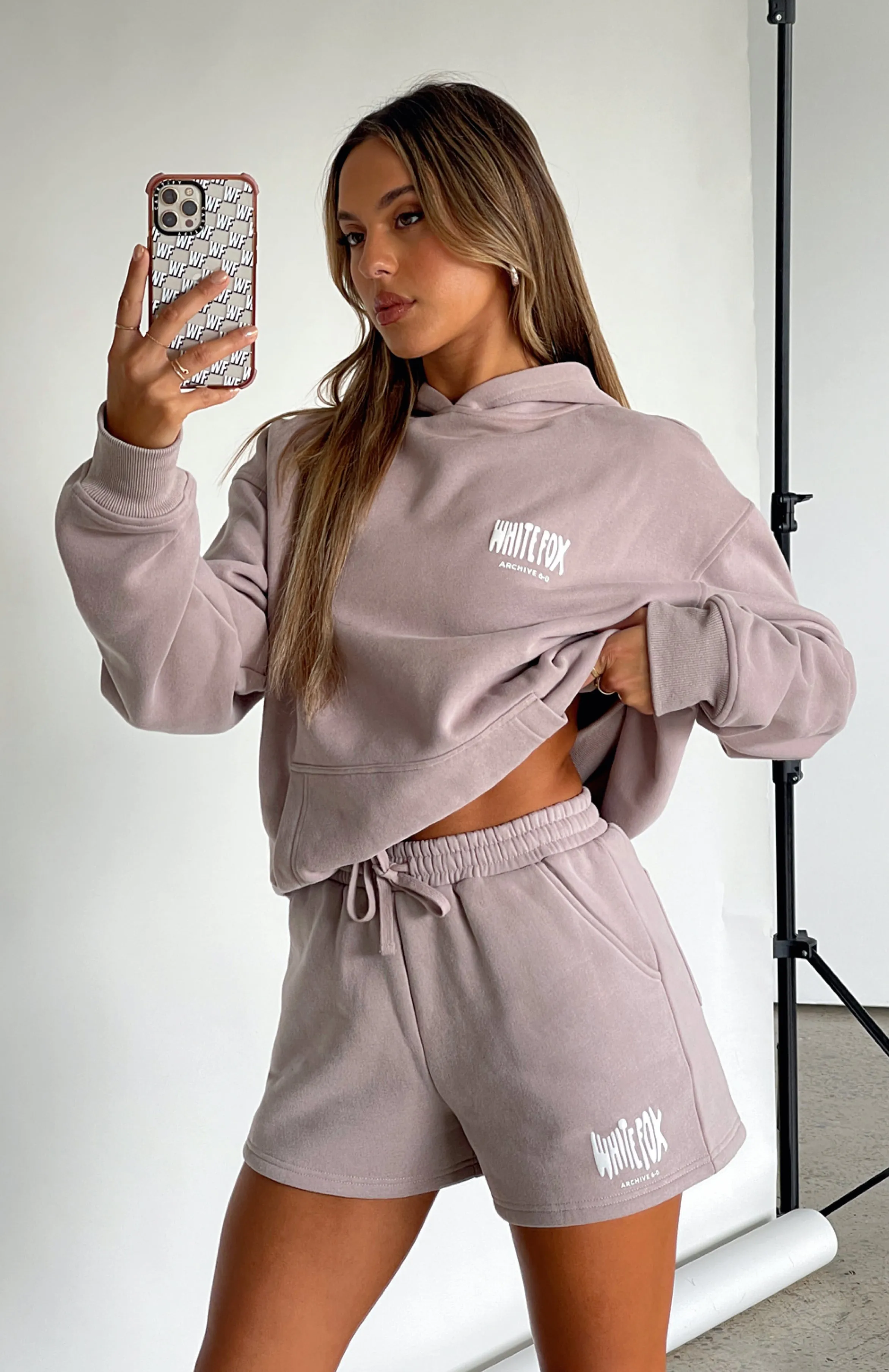 Archive 6.0 Oversized Hoodie Cinnamon sold by White Fox Boutique product image thumbnail 5