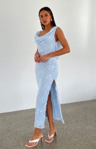 This Is The Year Maxi Dress Baby Blue sold by White Fox Boutique