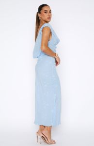 This Is The Year Maxi Dress Baby Blue sold by White Fox Boutique