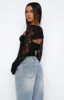 Sweet Lovin' Lace Top Set Black sold by White Fox Boutique
