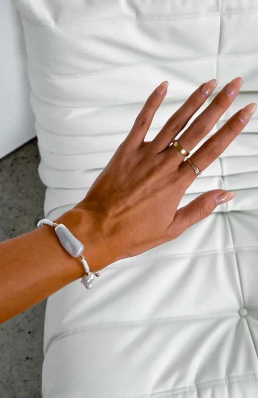 Samantha Pearl Bracelet Gold sold by White Fox Boutique