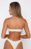 Symi Bikini Top Sage Stripe sold by White Fox Boutique