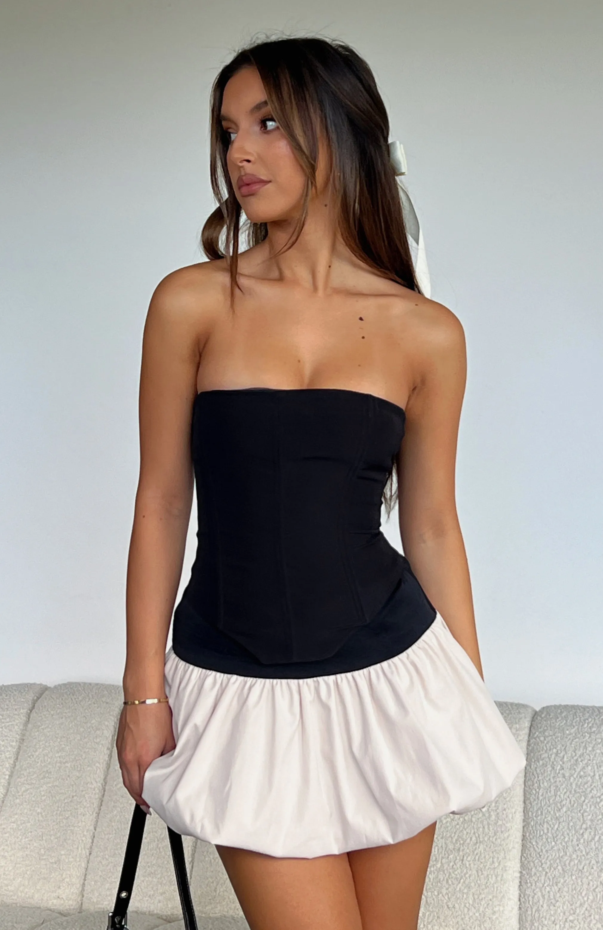 Her lip to bubble cotton mini skirt Her lip to bubble mini skirt s