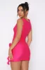 Dancing In The Street Mini Skirt Hot Pink sold by White Fox Boutique