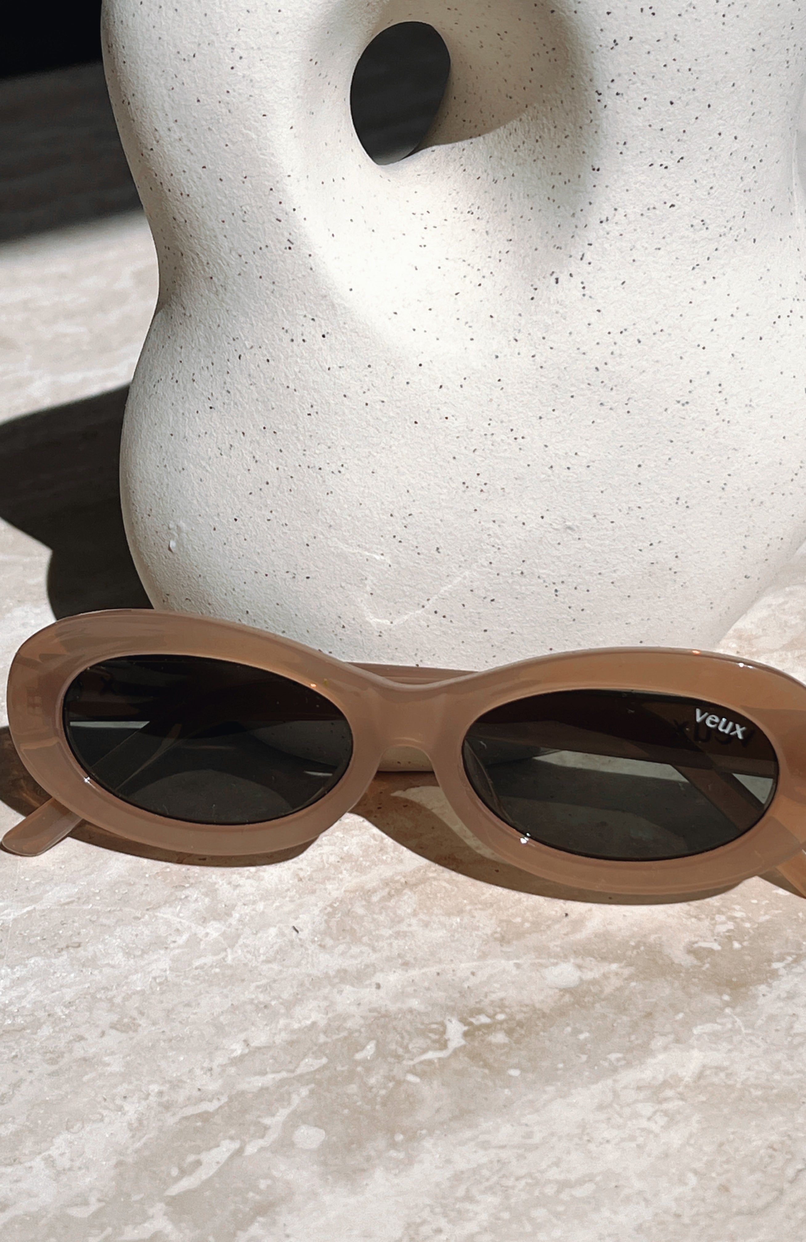 Emilia Sunglasses Cinnamon sold by White Fox Boutique product image thumbnail 2