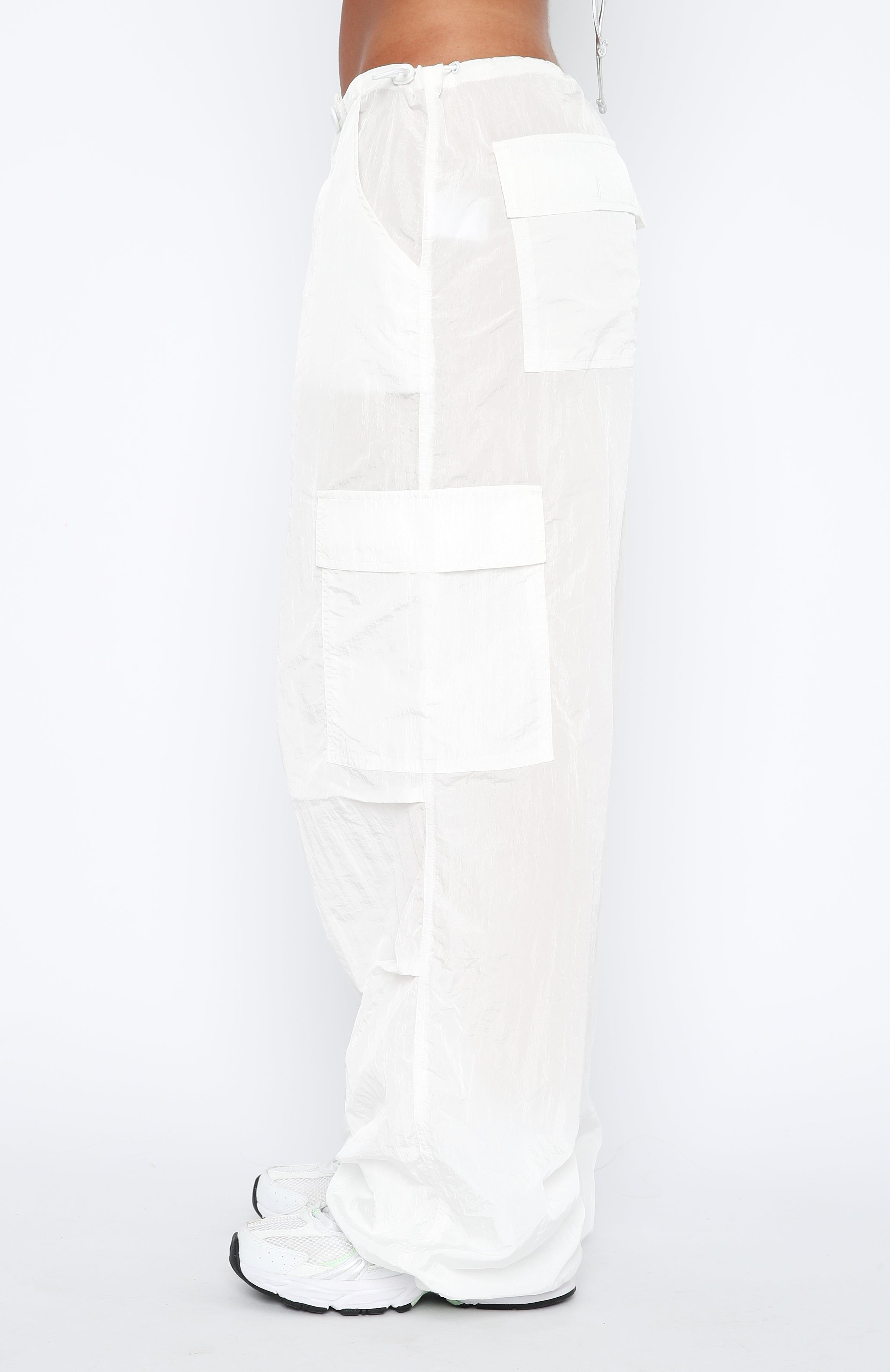 Be The Moment Pants White sold by White Fox Boutique product image thumbnail 3