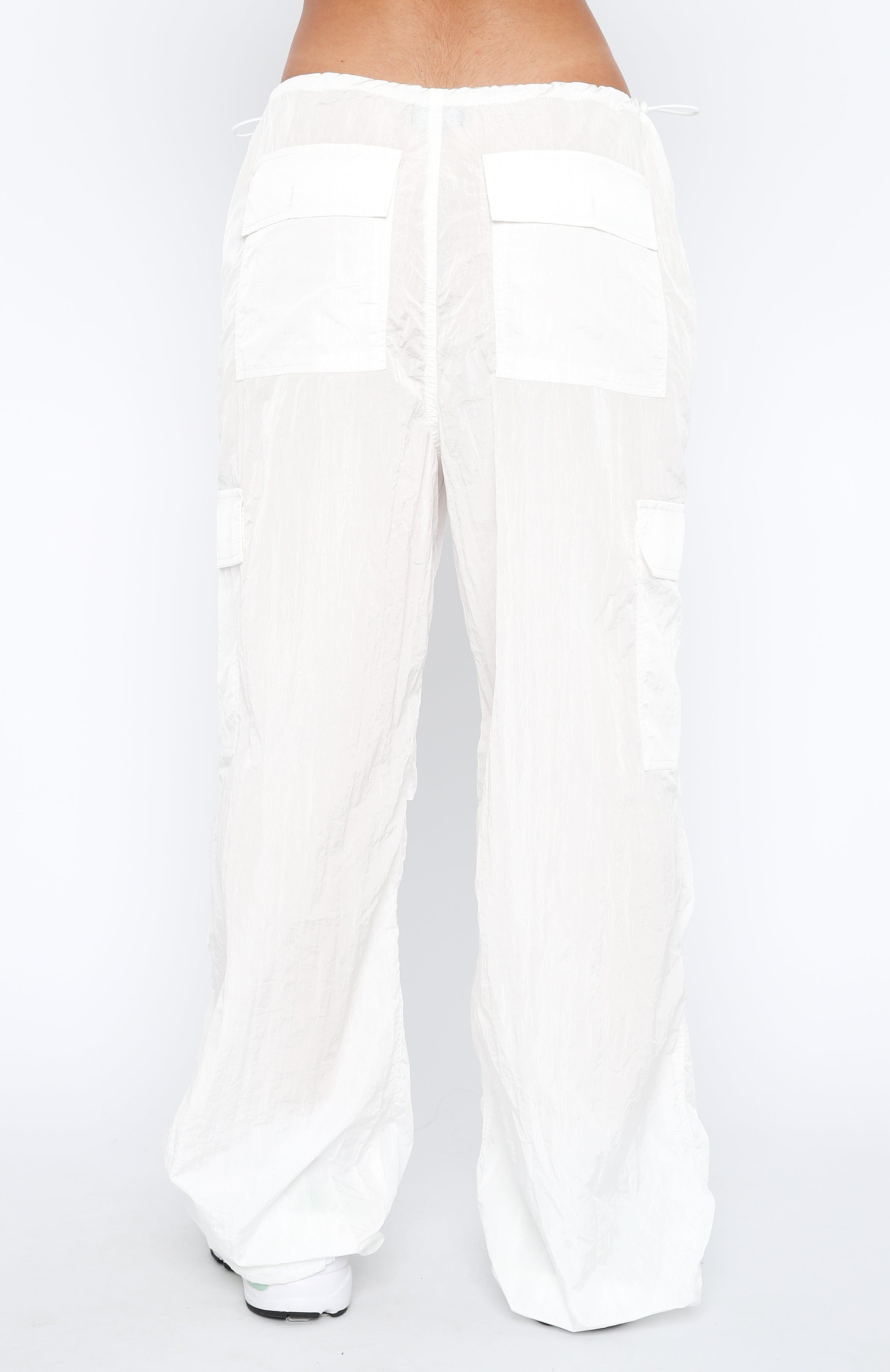 Be The Moment Pants White sold by White Fox Boutique product image thumbnail 4