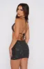 Dance For You Mini Skirt Black sold by White Fox Boutique