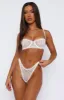 Catch Feelings Lingerie Set White sold by White Fox Boutique