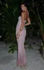 Better Than Before Sequin Maxi Dress Pink sold by White Fox Boutique