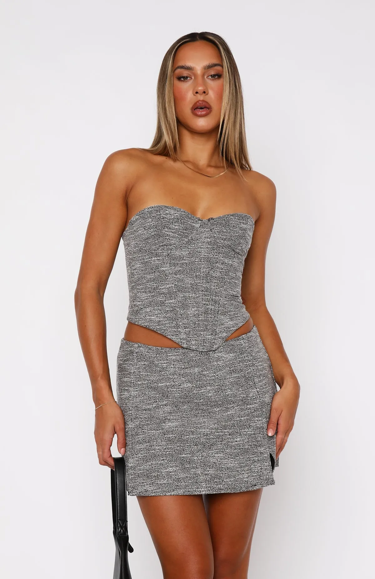 Double Back Bustier Black Marle sold by White Fox Boutique product image thumbnail 2