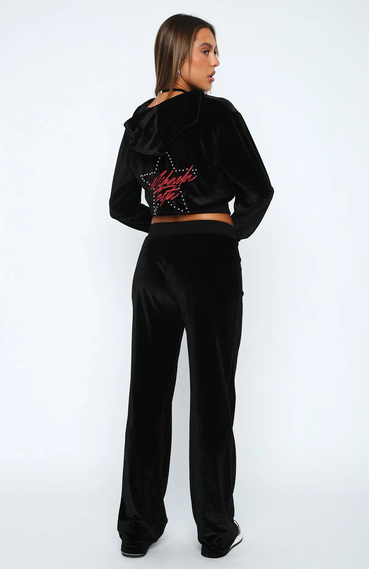 Side Piece Pants Black sold by White Fox Boutique product image thumbnail 4