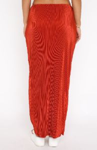 Look Here Maxi Skirt Rust sold by White Fox Boutique