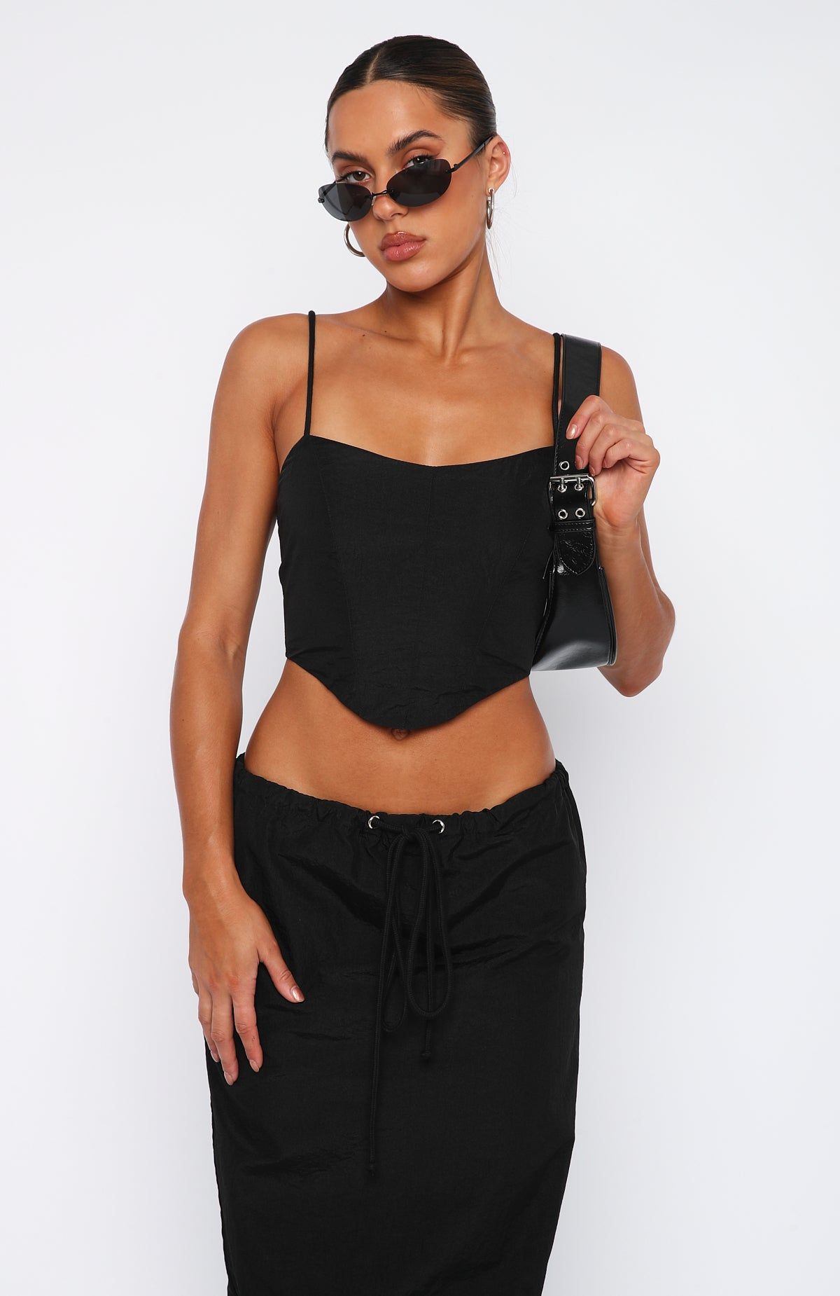 Taking Time Bustier Black sold by White Fox Boutique product image thumbnail 2