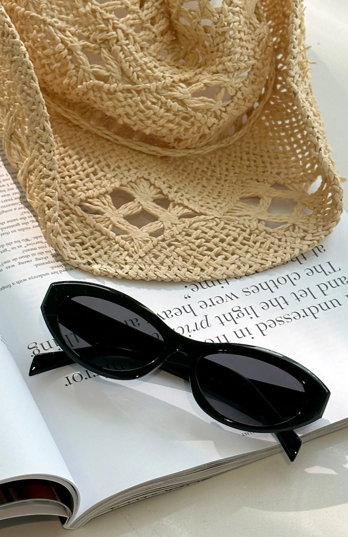 Hamptons Sunglasses Black sold by White Fox Boutique product image thumbnail 2