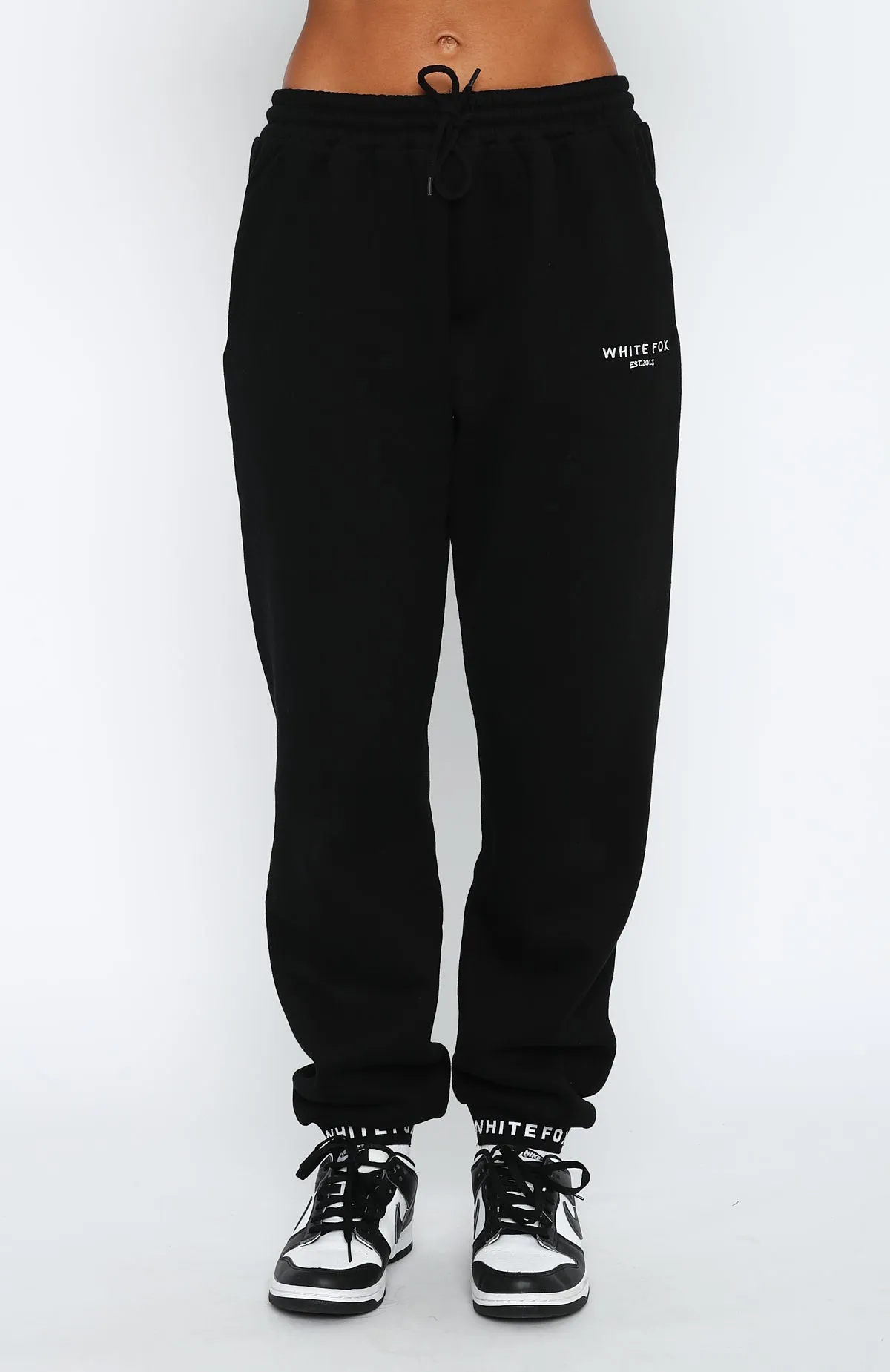Put It On Repeat Sweatpants Black sold by White Fox Boutique product image thumbnail 3