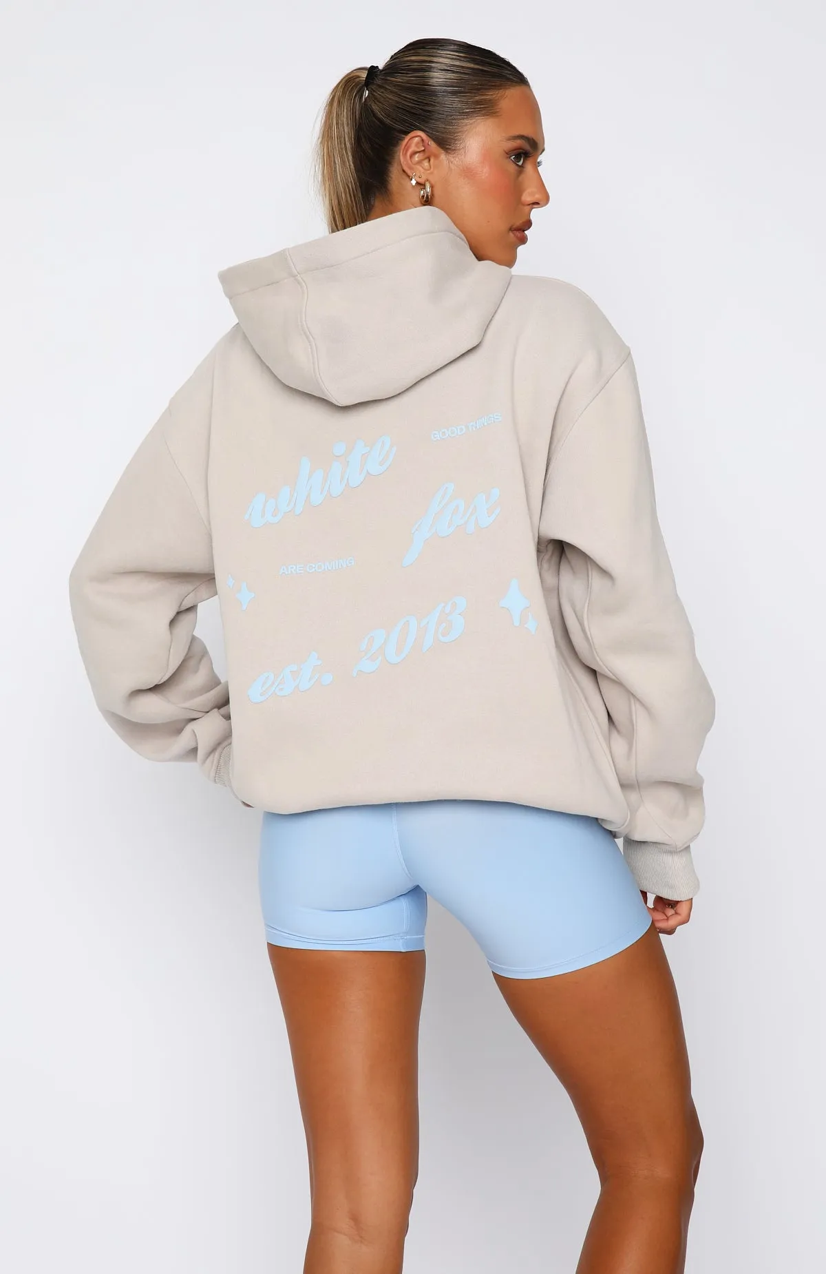 Good Things Are Coming Oversized Hoodie Moon sold by White Fox Boutique product image thumbnail 4