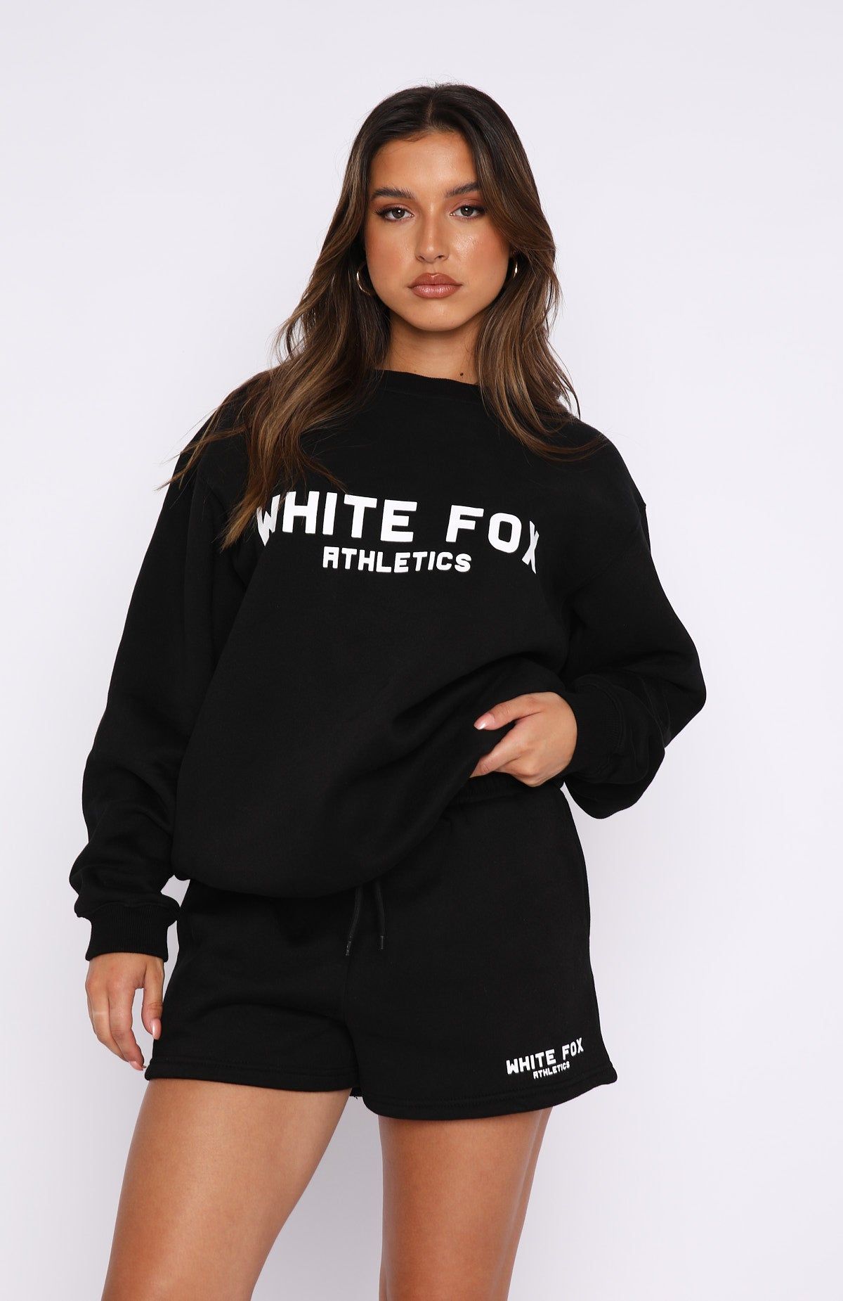 The Next Level Oversized Sweater Black sold by White Fox Boutique product image thumbnail 2