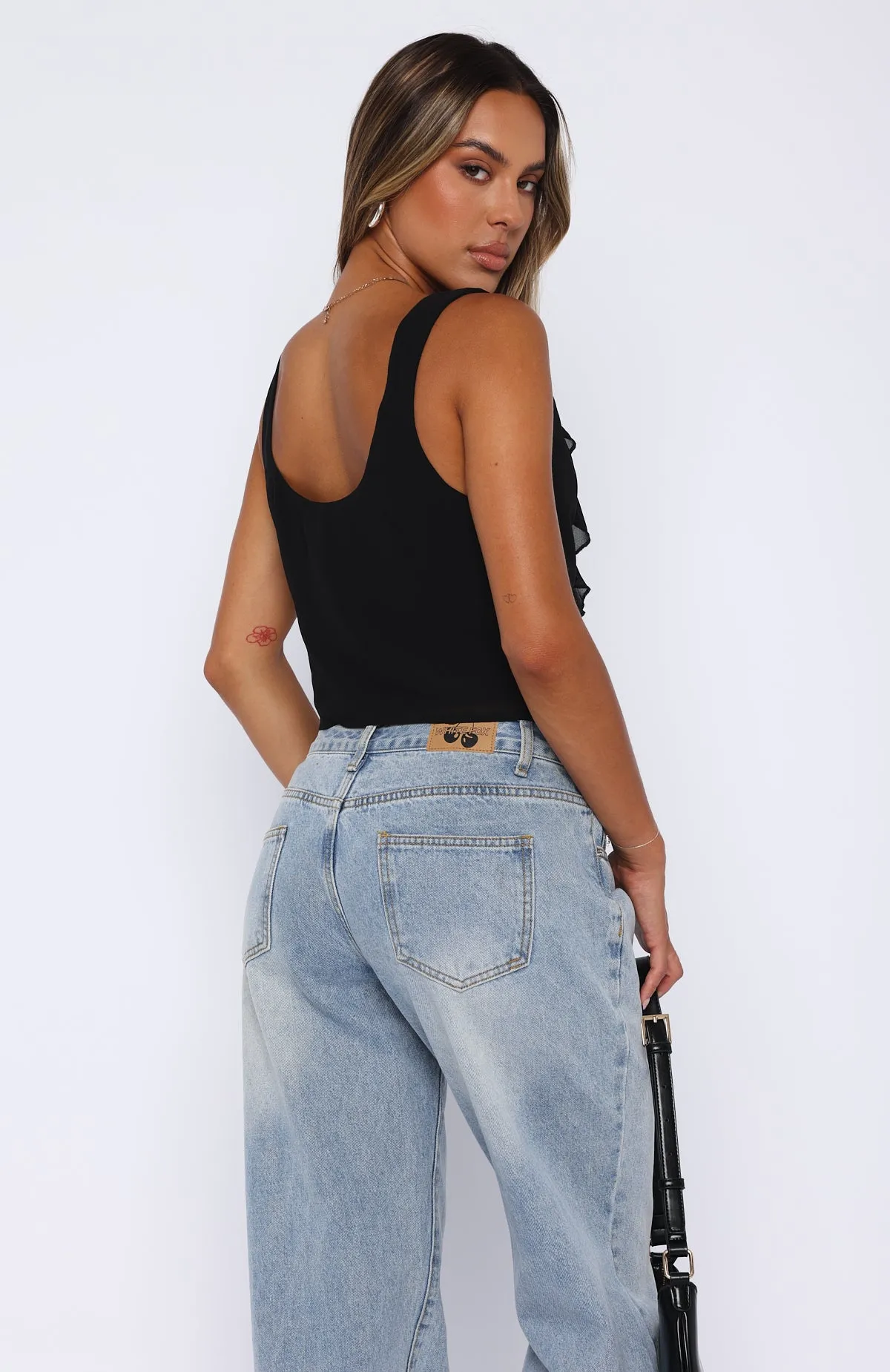 Sleep It Off Top Black sold by White Fox Boutique product image thumbnail 4