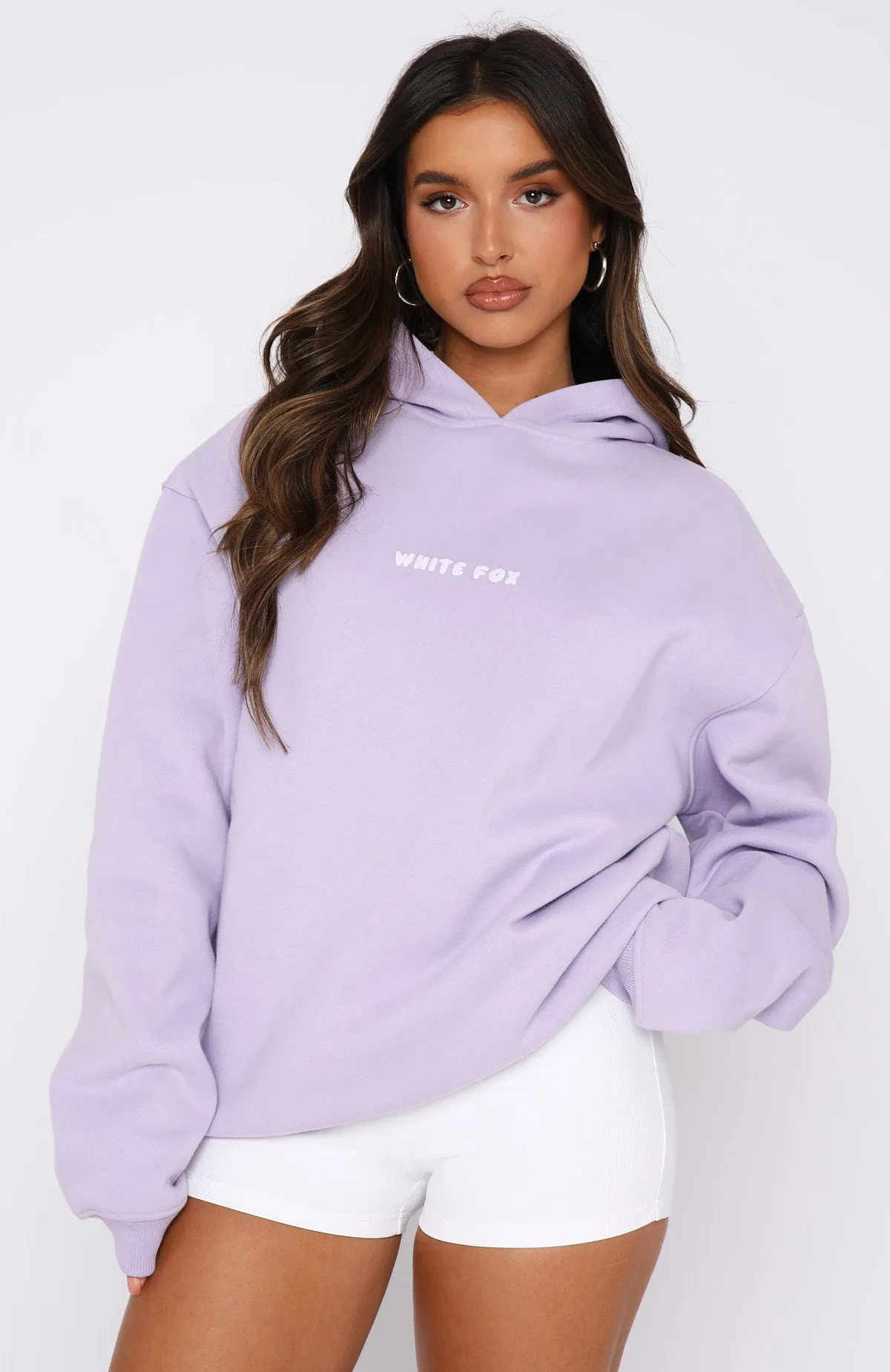 Leisure Series Oversized Hoodie Lavender sold by White Fox Boutique product image thumbnail 2
