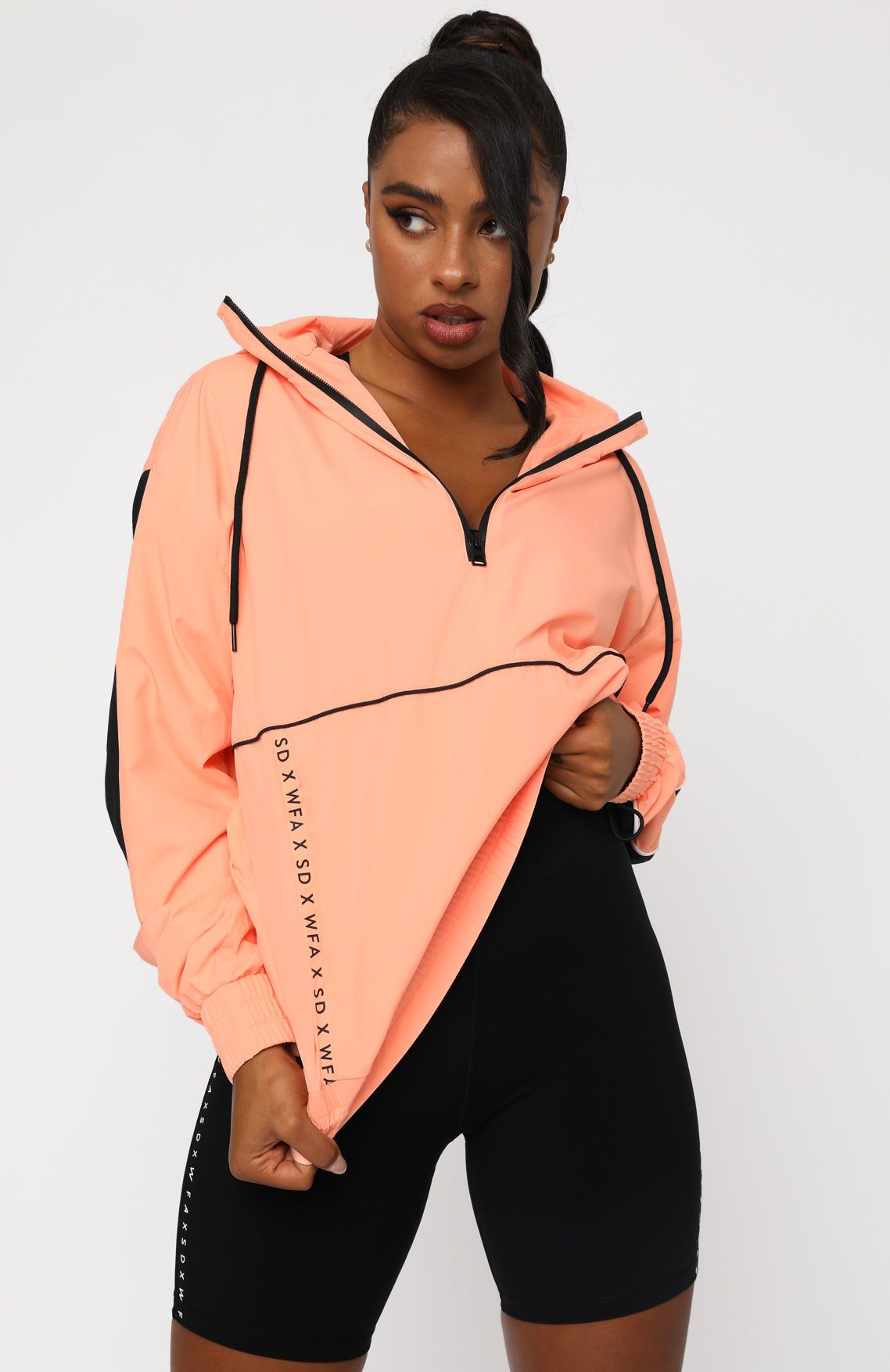 Skyler Windbreaker Sherbet sold by White Fox Boutique product image thumbnail 3