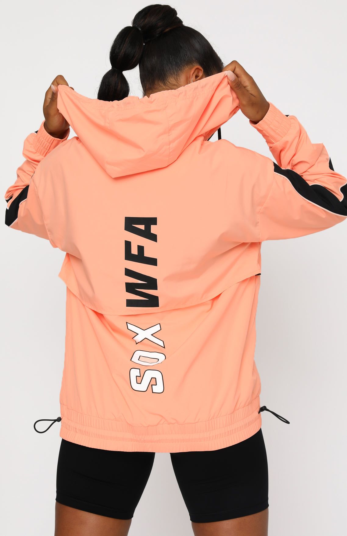 Skyler Windbreaker Sherbet sold by White Fox Boutique product image thumbnail 4