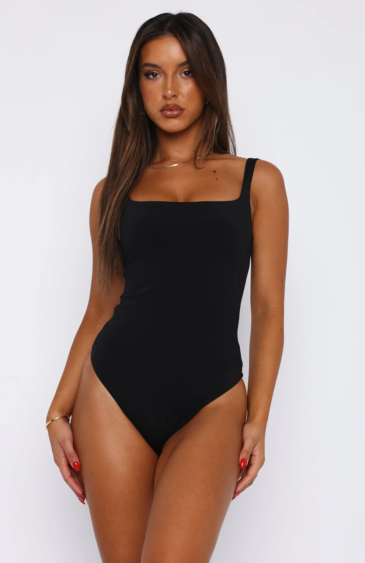 Making A Name Bodysuit Black sold by White Fox Boutique product image thumbnail 2