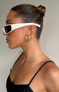 Charlie Earring Set Gold sold by White Fox Boutique