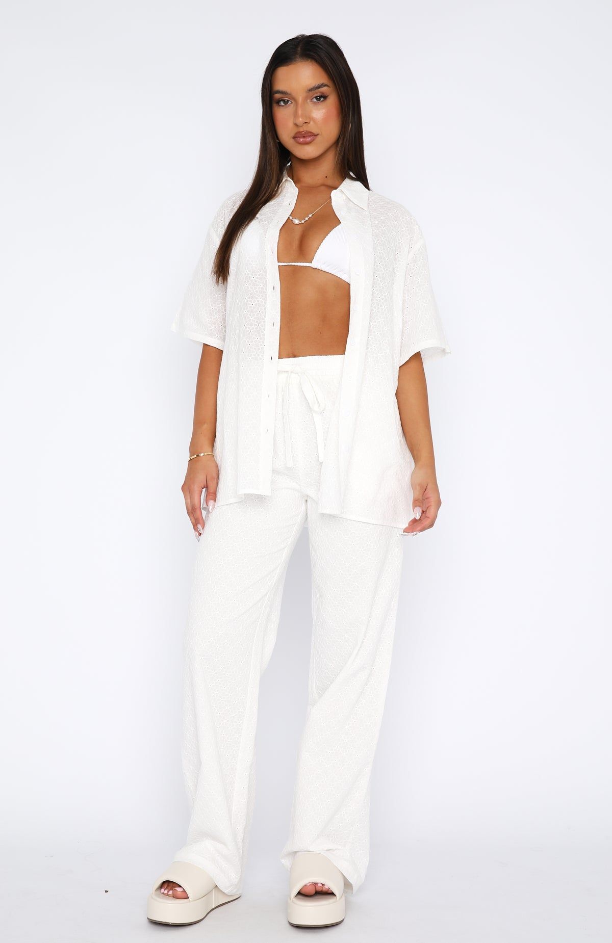 Midnight Swim Bikini Top Red Terry sold by White Fox Boutique product image thumbnail 3