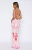 Beyond The Stars Maxi Dress Pink Floral sold by White Fox Boutique