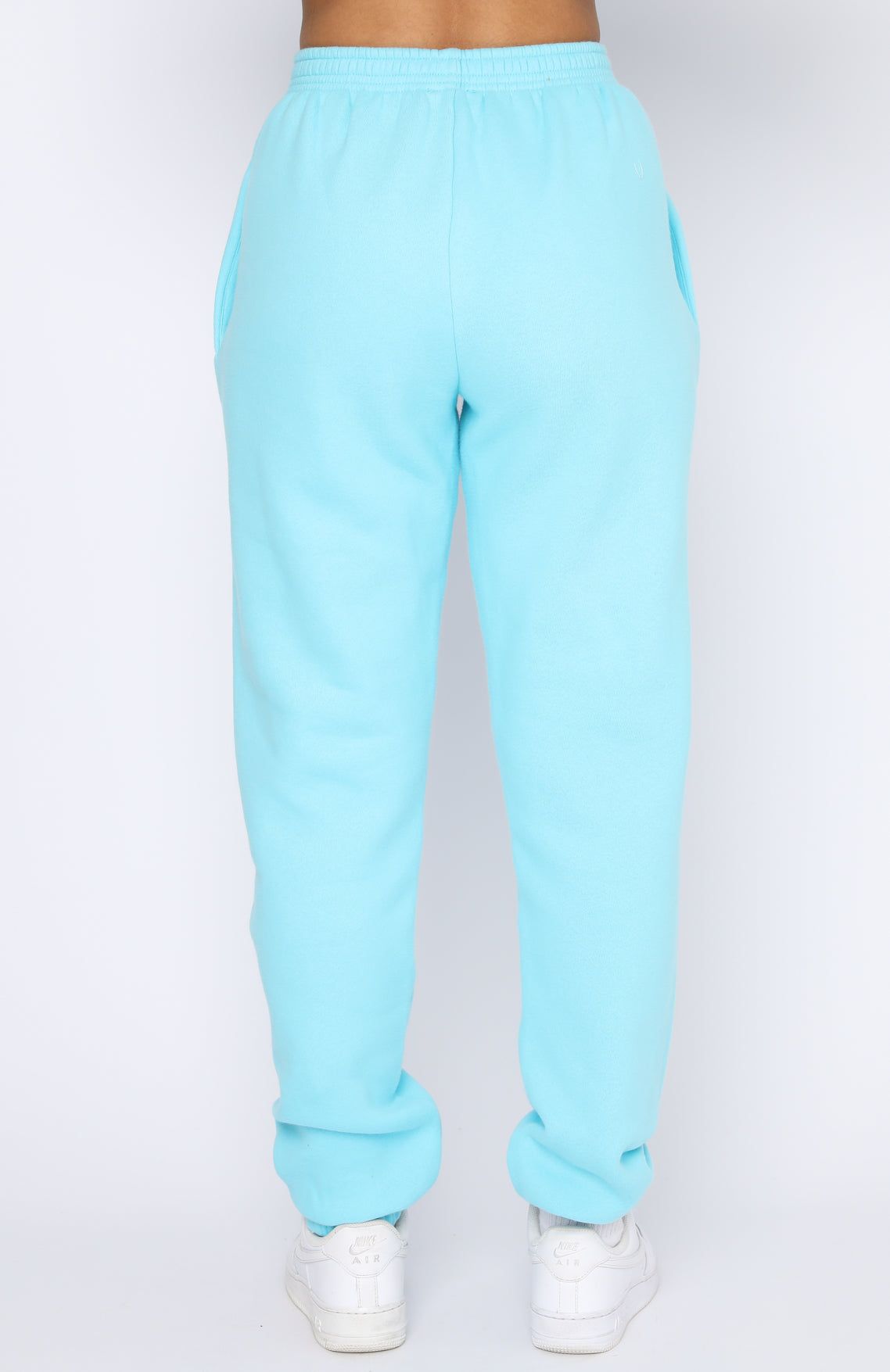 Do The Most Sweatpants Arctic Blue sold by White Fox Boutique product image thumbnail 4