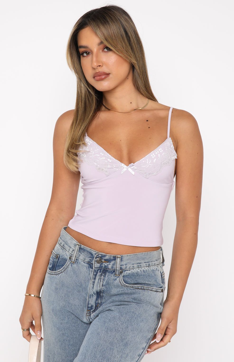 Infatuation Cami Lilac sold by White Fox Boutique product image thumbnail 2
