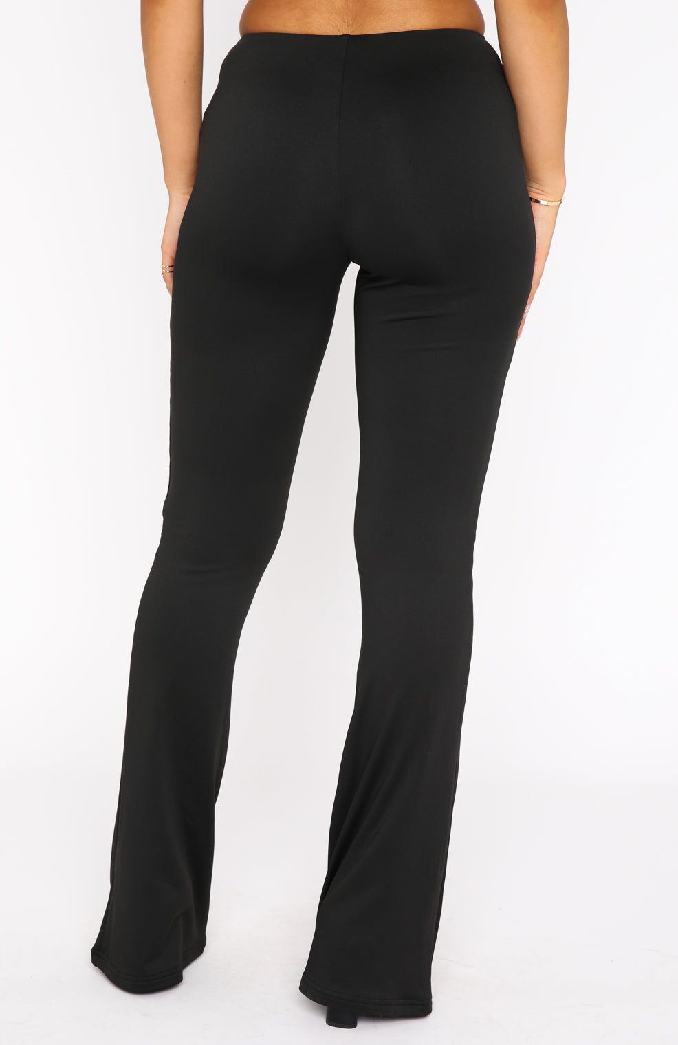 Wrapped In Love Pants Black sold by White Fox Boutique product image thumbnail 4