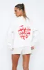Love Club Oversized Sweater Grey Marle sold by White Fox Boutique